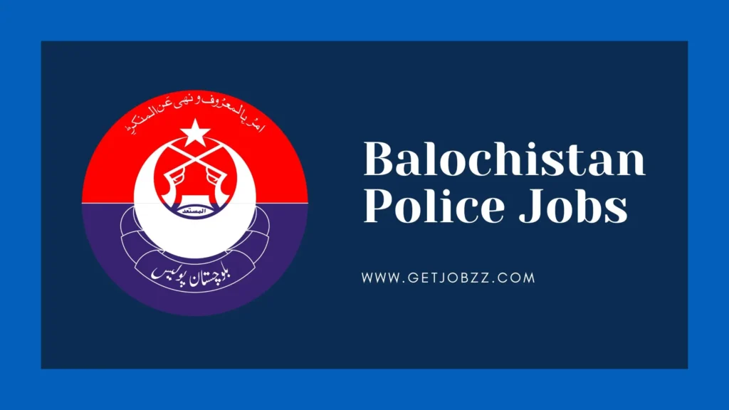 Balochistan Police Jobs