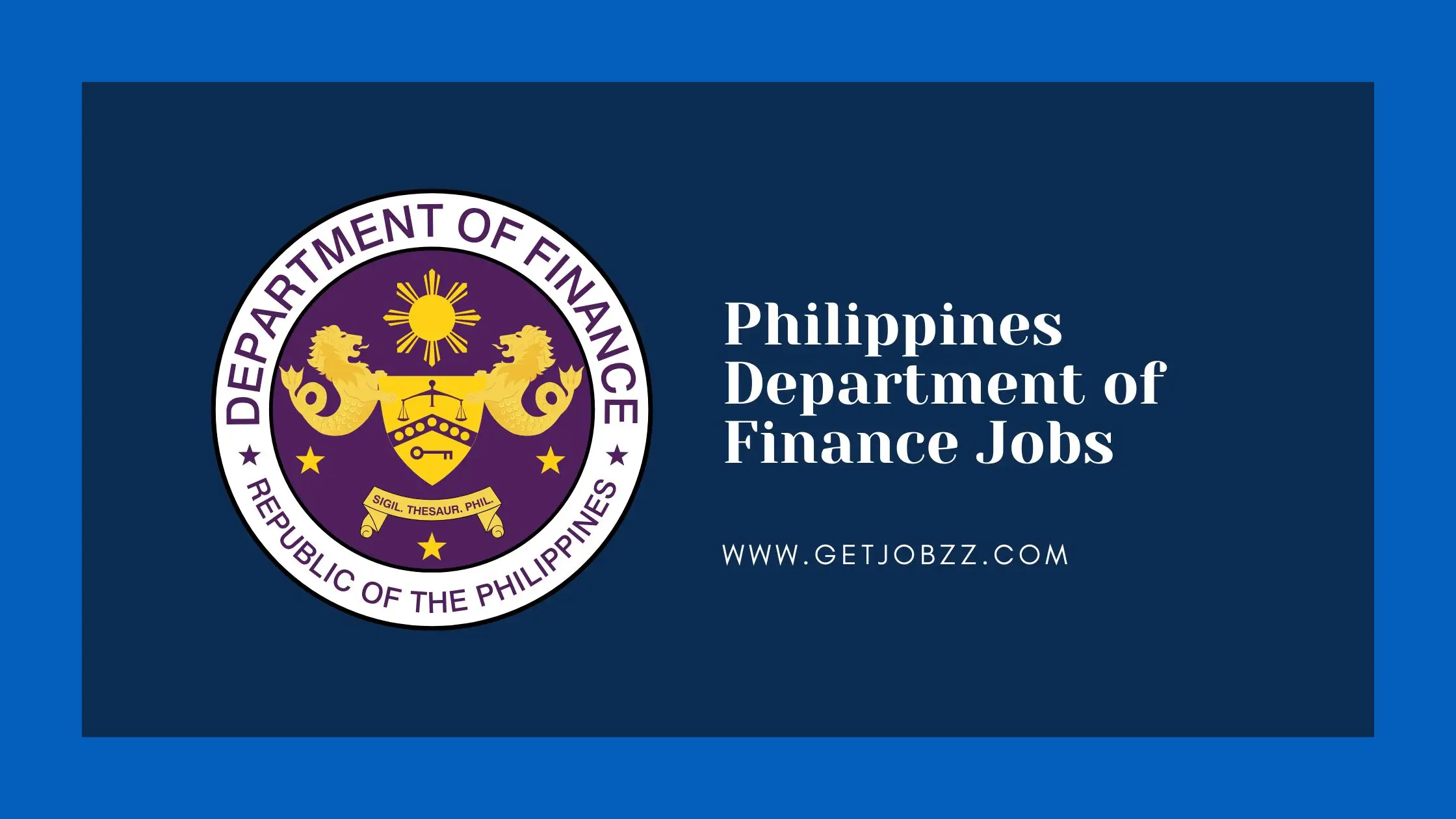 Philippines Department of Finance Jobs