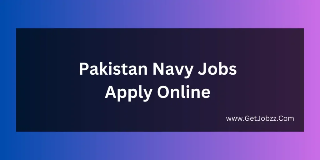 Pak Navy Jobs