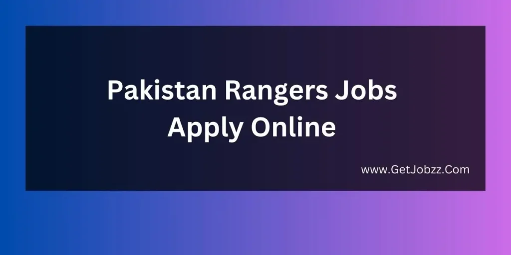 Pak Rangers Jobs