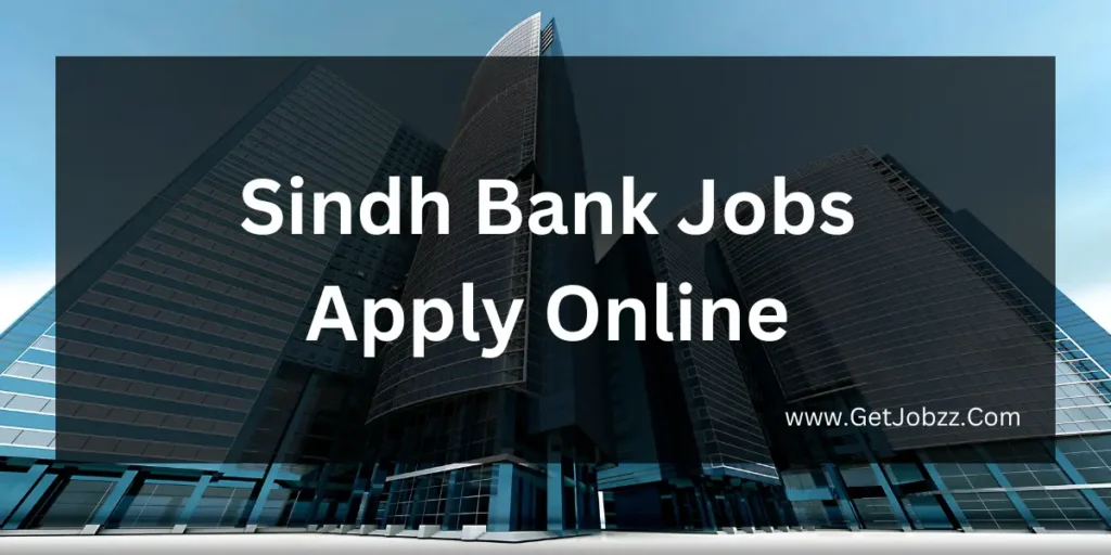 Sindh Bank jobs