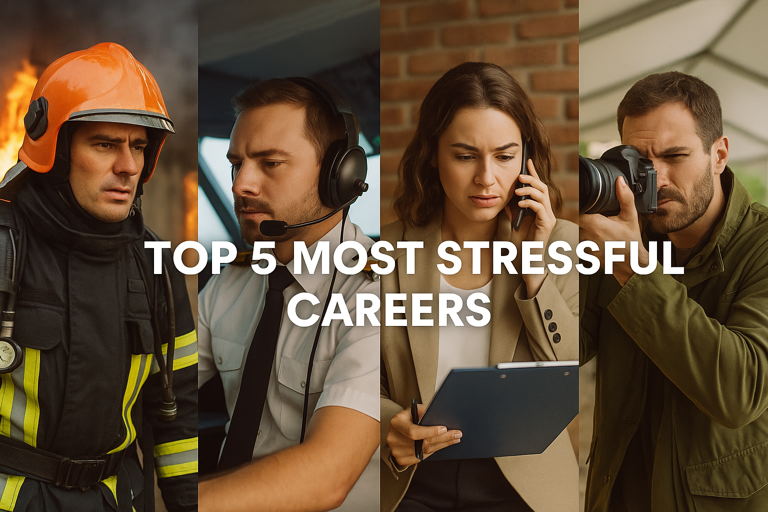 Top 5 Most Stressful Careers in the Modern World
