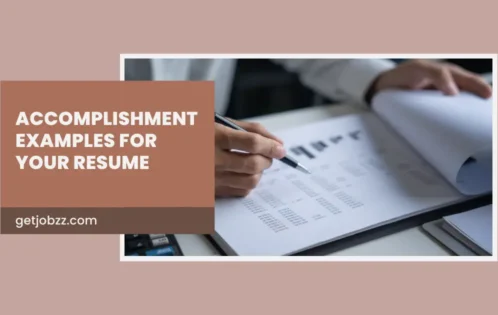 Accomplishment Examples for Your Resume